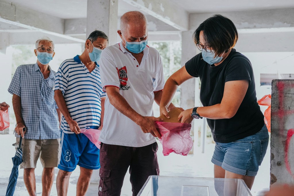 Meals distributed